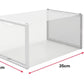 Ovela Shoe Storage Display Box Front Drop (Set of 6)