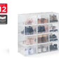 Ovela Shoe Storage Box Front Drop (set of 12)