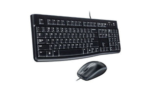 LOGITECH MK120 WIRED KEYBOARD AND MOUSE SET USB