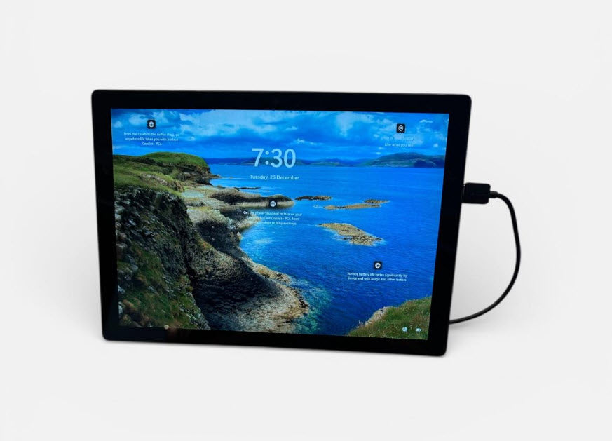 Microsoft Surface Pro 7 12.3” 10th Gen Quad i7 1065G7 16GB RAM` Touch Win11