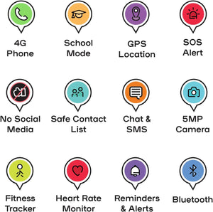 SPACETALK Adventurer Kids Smartwatch 4G Cloud