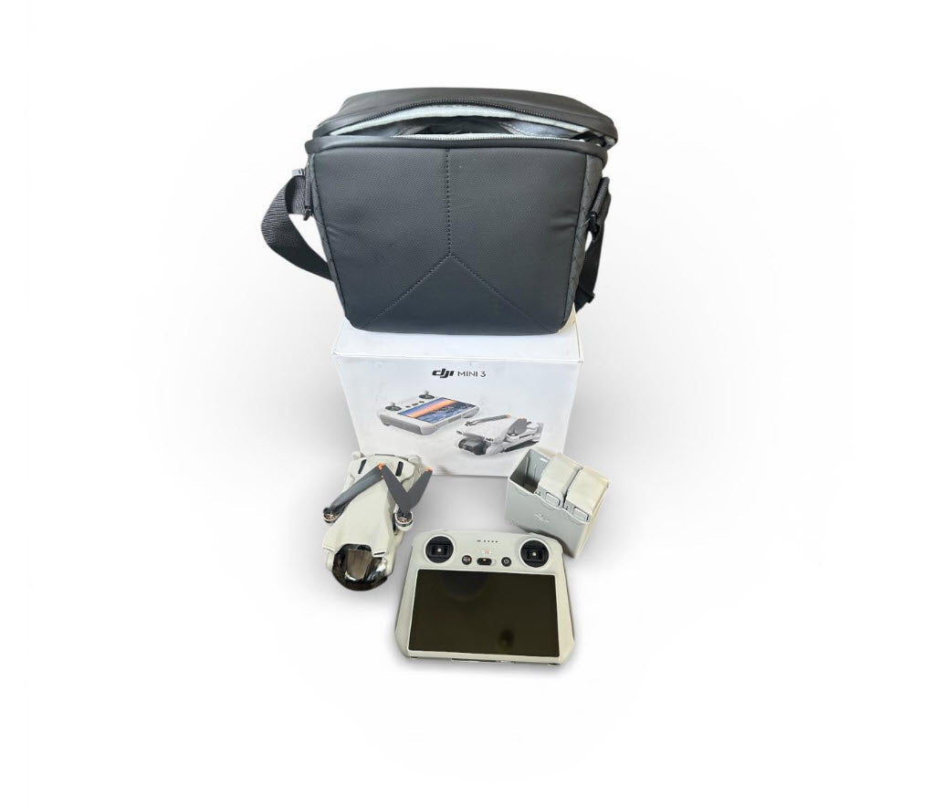 DJI Mini 3 Fly More Combo Plus with built in screen (DJI RC)