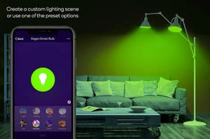 Kogan SmarterHome™ 9W/10W Colour & Warm/Cool White Smart Bulb B22, Wi-Fi, 4 Pack