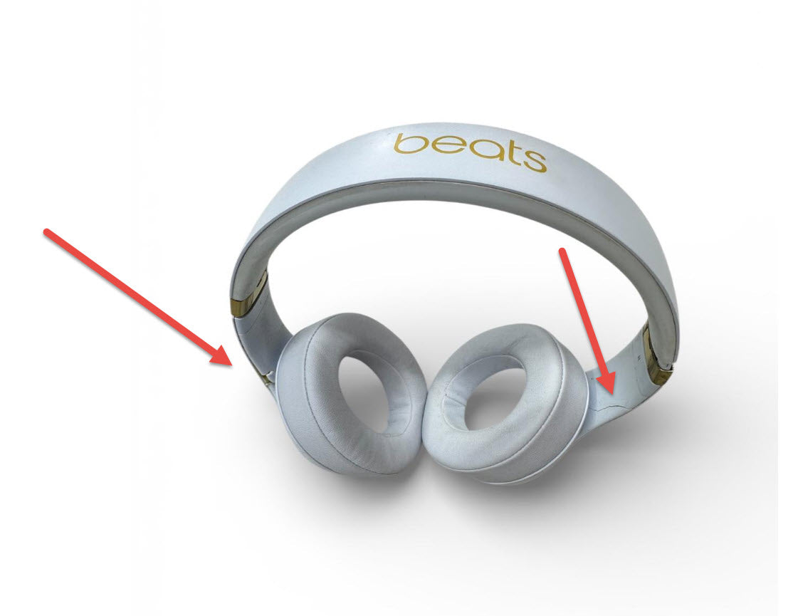 Beats Studio3 Wireless Over-Ear Headphones (White/Gold)