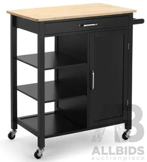 Shangri-La Molokai Wooden Kitchen Trolley