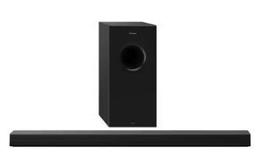 Panasonic specifications for the SC‑HTB600 soundbar,