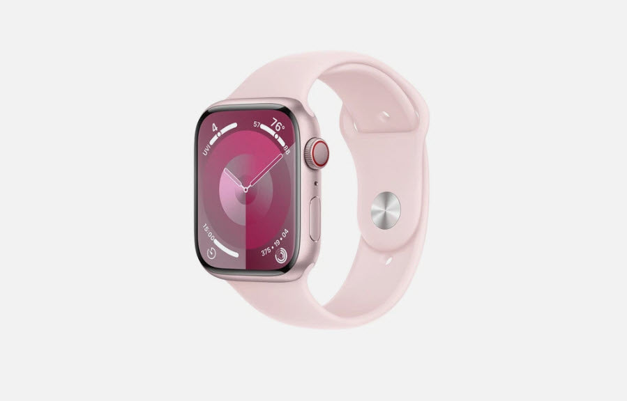 Apple Watch 9 Aluminium Case GPS (Pink, 41mm)
