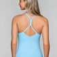 LORNA JANE WOMEN'S MIND AND SPIRIT EXCEL TANK TOP (ICE BLUE MARL M)