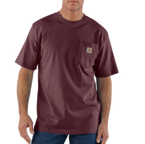 Carhartt Original Fit Pocket T-Shirt Port (Size L)