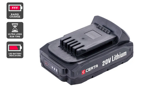 Certa PowerPlus 20V 2.0Ah Lithium Battery