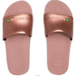 Havaianas Slide Brasil Thongs (Rosa/Golden, Size 37/38 BR)
