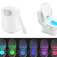 Motion Sensor Toilet LED Night Light