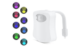 Motion Sensor Toilet LED Night Light