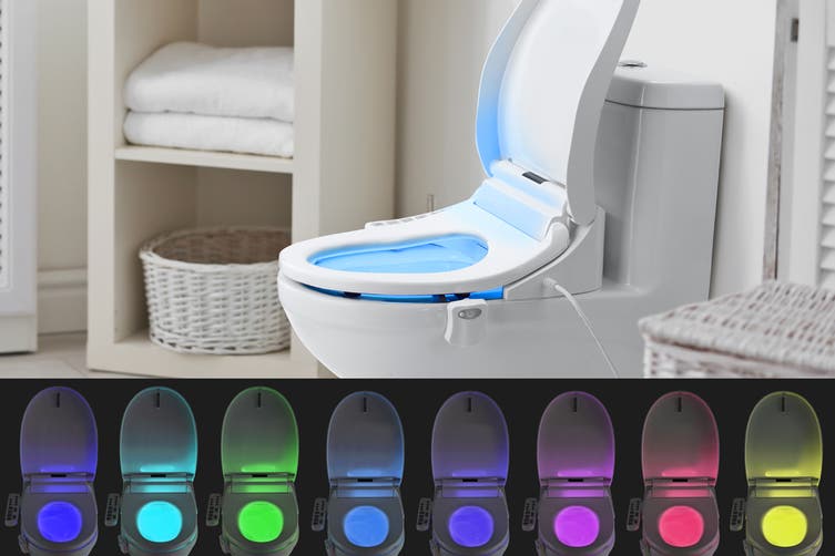 Motion Sensor Toilet LED Night Light