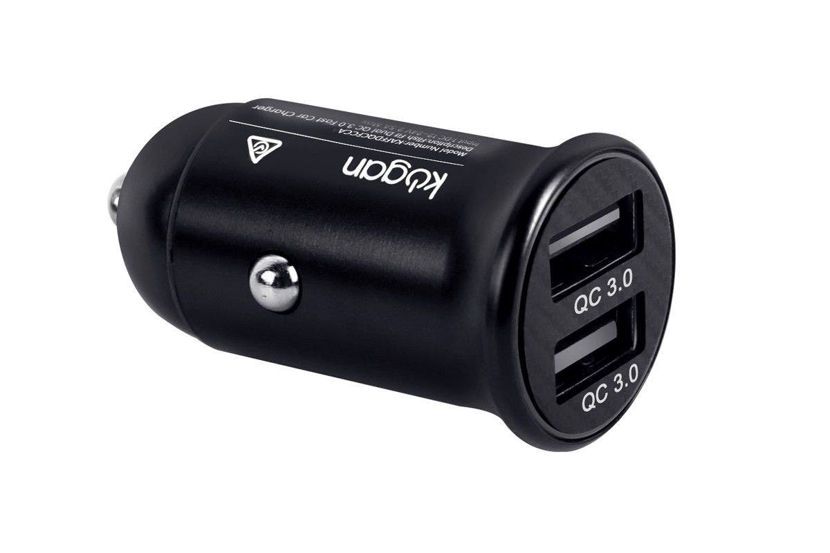 Kogan Low Profile Dual QC 3.0 Fast Car Charger