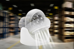 Kogan Wall Mounted Motion Sensor Cordless LED Light (White) - 2 Pack