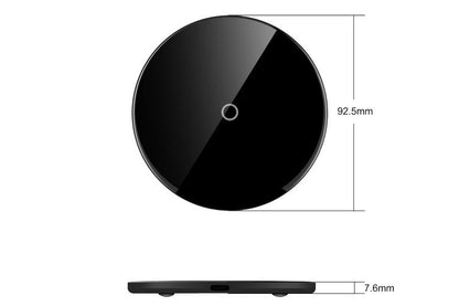 Kogan 10W Qi Wireless Fast Charger (Onyx Black)