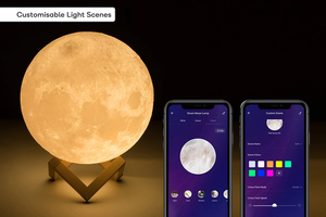 Kogan SmarterHome™ RGB + Cool & Warm White Smart Moon Lamp