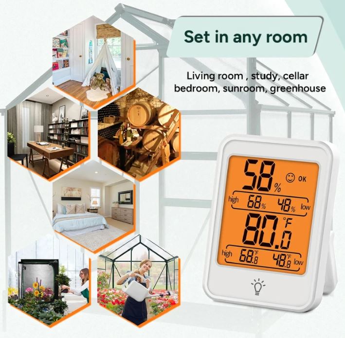 Indoor Humidity and Temperature Sensor