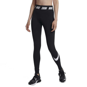 NIKE WOMEN'S SPORTSWEAR CLUB LEGGINGS (BLACK SIZE XS)