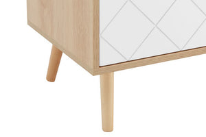 Ovela Banbury 2 Door Buffet (White/Oak)