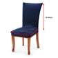 Ovela Pack of 8 Set Dining Chair Cover (Navy)