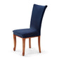 Ovela Pack of 8 Set Dining Chair Cover (Navy)