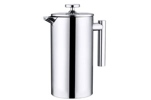 Ovela Stainless Steel Double Wall Coffee Plunger 1000ML