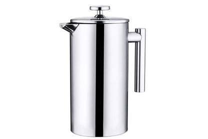 Ovela Stainless Steel Double Wall Coffee Plunger 1000ML