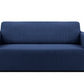 OVELA 2 SEATER SOFA COVER WAFFLE (NAVY)