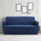 OVELA 2 SEATER SOFA COVER WAFFLE (NAVY)