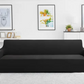 Ovela 4 Seater Sofa Cover Stretch (Black)