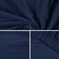 OVELA 2 SEATER SOFA COVER WAFFLE (NAVY)