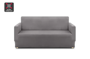 Ovela 2 Seater Sofa Cover Stretch (Charcoal)