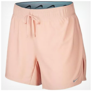 NIKE WOMEN'S DRI-FIT TRAINING SHORTS (PINK SIZE XS)
