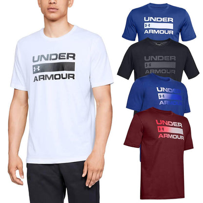 UNDER ARMOUR MEN'S SHORT SLEEVE TEE (BLACK/RHINO GRAY SIZE XL)