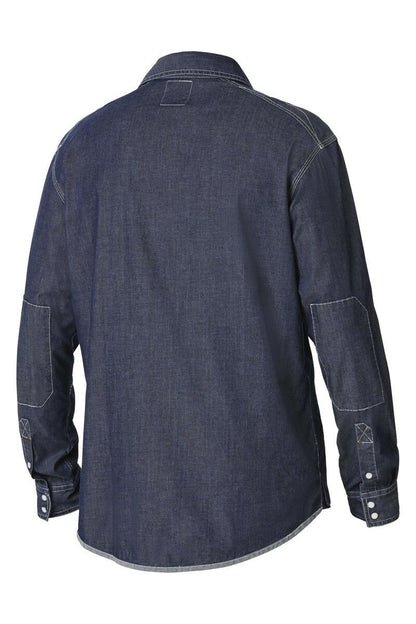 Hard Yakka Denim Long Sleeve Work Shirt - Small Mens