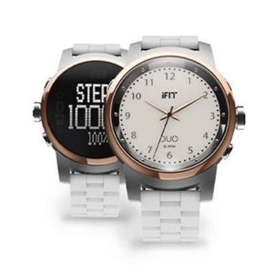 iFit Duo Cloud Fitness Tracker (White)