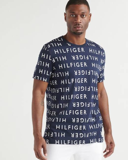 TOMMY HILFIGER MEN'S MODERN ESSENTIALS TEE (DEEP BLUE SIZE XL)