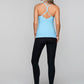 LORNA JANE WOMEN'S MIND AND SPIRIT EXCEL TANK TOP (ICE BLUE MARL M)
