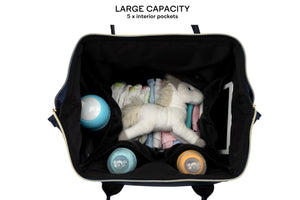 ORBIS MULTI-FUNCTION NAPPY DIAPER BAG (NAVY)