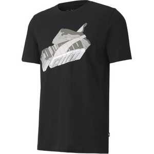 PUMA SNEAKER INSPIRED TEE - BLACK -M